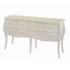Commode Double 4 Tiroirs Murano Blanc 1 Commode Double 4 Tiroirs Murano Blanc -Meubles De Maison Magasin 652 1 Commode Double 4 Tiroirs Murano Blanc Amadeus Cades Deco Campagne Chic