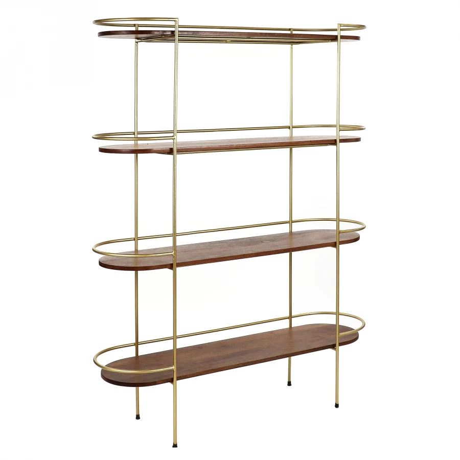 Etagère X4 Artdeco Bois Métal Pomax 3 Etagère X4 Artdeco Bois Métal Pomax