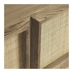 Buffet Ema 4 Portes Chêne Rotin Naturel Blanc D'Ivoire 12 Buffet Ema 4 Portes Chêne Rotin Naturel Blanc D'Ivoire -Meubles De Maison Magasin 659 1 Buffet Ema 4 Portes Chene Rotin Naturel Blanc d Ivoire Deco Campagne Chic 5