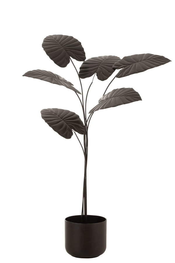 Plante Décorative Métal Marron Foncé H142cm 3 Plante Décorative Métal Marron Foncé H142cm
