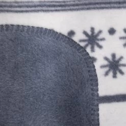 Plaid Coeurs De Neige Gris 130x180 7 Plaid Coeurs De Neige Gris 130x180 -Meubles De Maison Magasin 662 1 Plaid Coeurs de Neige Gris 130x170 Mars More Deco Campagne Chic 3