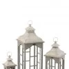 S/3 Lanternes Bois Gris 1 S/3 Lanternes Bois Gris -Meubles De Maison Magasin 668 1 S3 Lanternes Bois Gris JLine Jolipa Deco Campagne Chic 1 1