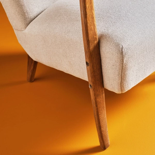 Fauteuil Jacques Chêne Massif Lin 8 Fauteuil Jacques Chêne Massif Lin – Image 6