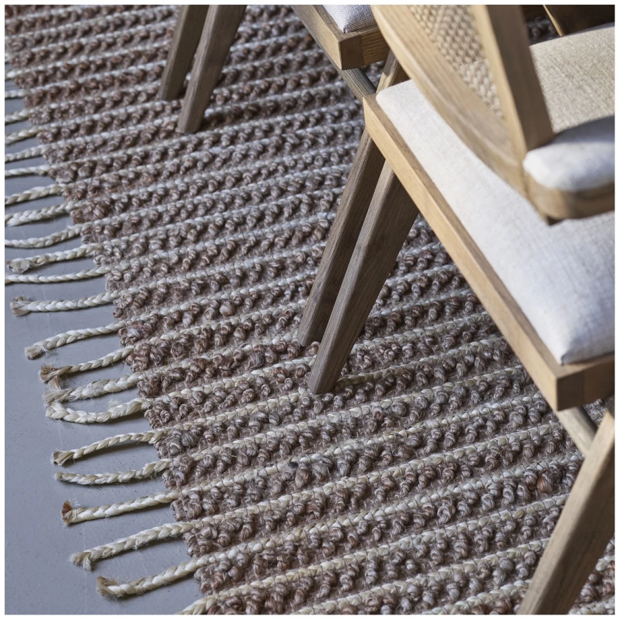 Tapis Noé Jute Naturelle 200x300 Blanc D'Ivoire 5 Tapis Noé Jute Naturelle 200x300 Blanc D'Ivoire – Image 3