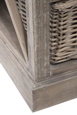 Meuble TV Bois Naturel Grisé Paniers Osier Jolipa 12 Meuble TV Bois Naturel Grisé Paniers Osier Jolipa -Meubles De Maison Magasin 690 1 Meuble TV Bois Naturel Grise Paniers Osier Jline Jolipa Deco Campagne Chic 5