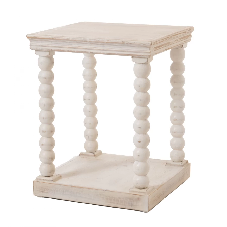 Bout De Canapé Perla Pin Blanchi 3 Bout De Canapé Perla Pin Blanchi