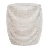 Table D'appoint Rotin Ednna Blanc -Meubles De Maison Magasin 694 1 Table d appoint Rotin Ednna Blanc Cote Table Deco campagne Chic