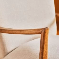 Fauteuil Jacques Chêne Massif Lin 11 Fauteuil Jacques Chêne Massif Lin -Meubles De Maison Magasin 696 1 Fauteuil Jacques Chene Lin Signature Mobilier Deco Campagne Chic 4