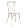 Chaise De Jardin Alu Blanc Bourdon (Indoor/Outdoor) -Meubles De Maison Magasin 699 1 Chaise de Jardin Alu Blanc Bourdon Amadeus Cades Deco Campagne Chic