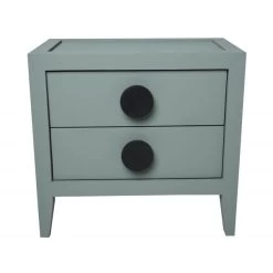 Chevet 2 Tiroirs Prosper Pin Massif 25 Patines Au Choix