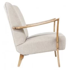 Fauteuil Jacques Chêne Massif Lin 9 Fauteuil Jacques Chêne Massif Lin -Meubles De Maison Magasin 707 1 Fauteuil Jacques Chene Lin Signature Mobilier Deco Campagne Chic 2