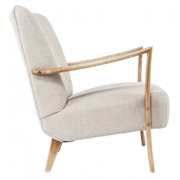 Fauteuil Jacques Chêne Massif Lin 4 Fauteuil Jacques Chêne Massif Lin – Image 2