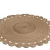 Tapis Rond Oriental Jute Naturel ø220cm -Meubles De Maison Magasin 707 1 Tapis Rond Oriental Jute Naturel J Line Jolipa Deco Campagne Chic