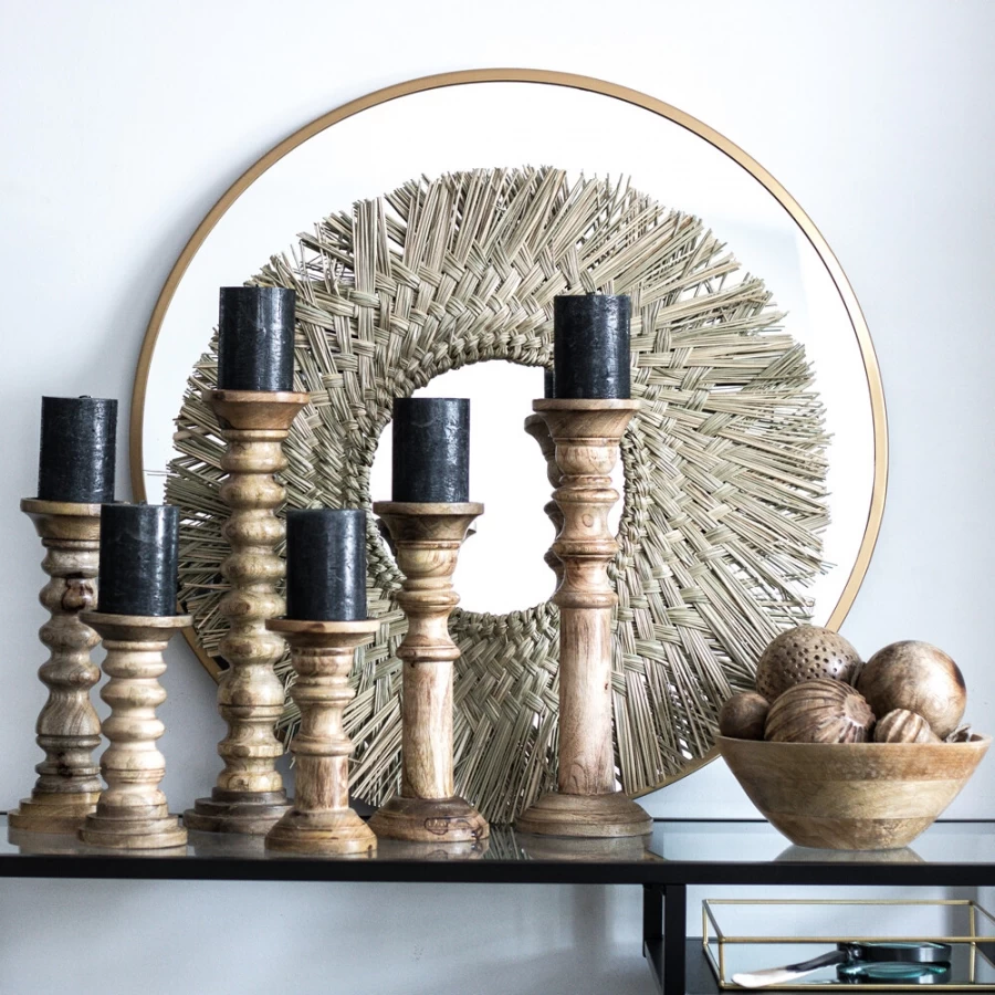 2 Chandeliers Manguier Ondulation 40cm 4 2 Chandeliers Manguier Ondulation 40cm – Image 2