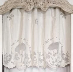 Cantonnière St Paterne Blanc Coquecigrues 130x87