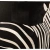 Cadre Rectangulaire Zèbre Cuir Noir/Blanc Jline By Jolipa -Meubles De Maison Magasin 717 1 Cadre Zebre Cuir Noir et Blanc Jline Jolipa Deco Campagne Chic