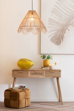 Lampe Galet Dany Jaune -Meubles De Maison Magasin 723 1 Lampe Ovale Dany Jaune Verre Jline Jolipa Deco Campagne Chic 4