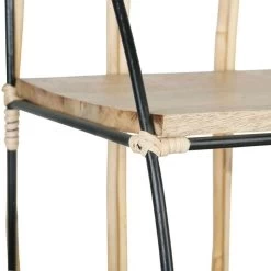 Etagère Murale Monarque Bois Rotin Métal -Meubles De Maison Magasin 728 1 Etagere Murale Monarque Bois Rotin Metal Jardin d Ulysse Deco Campagne Chic 3