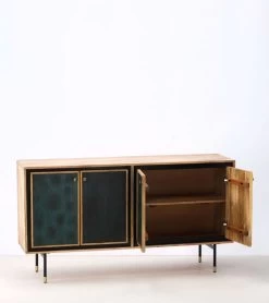 Buffet Bois Enfilade 4 Portes Holanda Athezza -Meubles De Maison Magasin 737 1 Buffet Enfilade Bois 4 Portes Holanda Athezza Hanjel Style Campagne 4