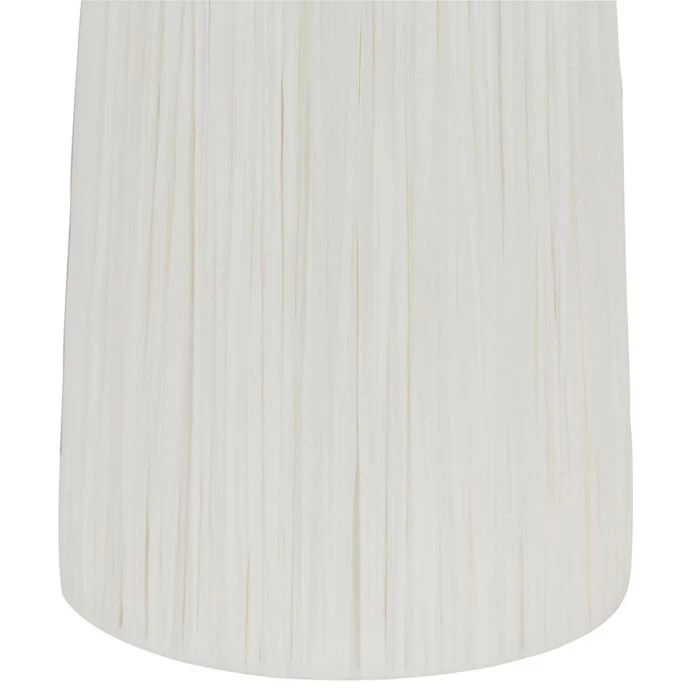 Lampe Sienne Raphia Blanc 6 Lampe Sienne Raphia Blanc – Image 4