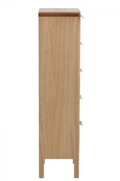 Chiffonnier 5 Tiroirs Bois Rotin Naturel Jolipa -Meubles De Maison Magasin 741 1 Chiffonnier 5 Tiroirs Bois rotin Naturel Jline Jolipa Deco Campagne chic 4