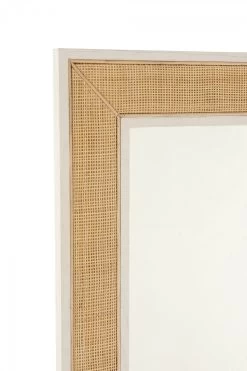 Miroir Molly Bois Blanc Rotin Naturel PM -Meubles De Maison Magasin 741 1 Miroir Molly Bois Blanc Rotin Naturel GM Jline Jolipa Deco Campagne chic 2