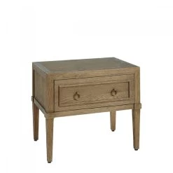 Chevet 1 Tiroir Chêne Arianne --- Blanc D'Ivoire -Meubles De Maison Magasin 750 1 Chevet 1 Tiroir Chene Ariane Blanc d Ivoire Deco Campagne Chic 4