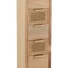 Chiffonnier 5 Tiroirs Bois Rotin Naturel Jolipa -Meubles De Maison Magasin 752 1 Chiffonnier 5 Tiroirs Bois rotin Naturel Jline Jolipa Deco Campagne chic 2