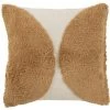 Coussin Demi Cercle Coton Marron -Meubles De Maison Magasin 752 1 Coussin Demi Cercle Coton Marron Jline Jolipa Deco Campagne Chic 2