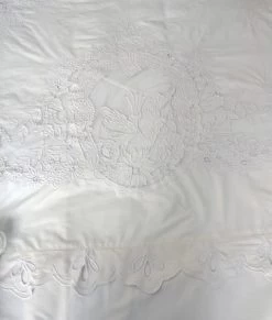 Housse De Couette + 2 Taies St-Paterne Blanc Coquecigrues 240x260