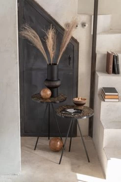 S/2 Tables Gigognes Cercles Résine Noir 12 S/2 Tables Gigognes Cercles Résine Noir -Meubles De Maison Magasin 753 1 S2 Tables Gigognes Cercles Resine Jline Jolipa Deco Campagne Chic