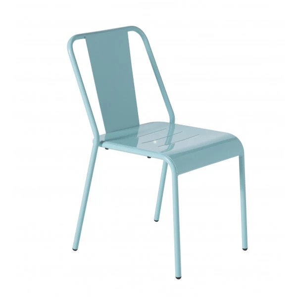 Chaise Achille Alu Bleu (Indoor/Outdoor) 4 Chaise Achille Alu Bleu (Indoor/Outdoor) – Image 2