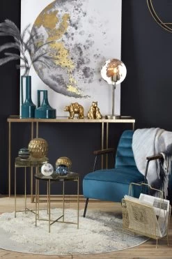 Fauteuil Hutch Velours (4 Couleurs) Amadeus Cades Deco 8 Fauteuil Hutch Velours (4 Couleurs) Amadeus Cades Deco -Meubles De Maison Magasin 759 1 Fauteuil Hutch Velours Bleu Amadeus cades Style Campagne 2