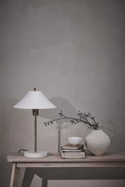 Lampe De Table Sofia Marbre Blanc -Meubles De Maison Magasin 761 1 Lampe de Table Sofia Marbre Blanc Lene Bjerre Deco Campagne Chic 4