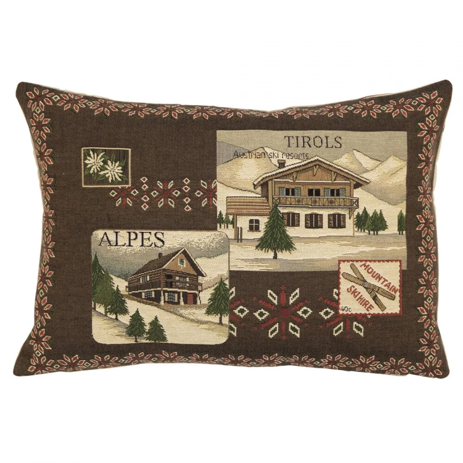 2 Coussins Gobelin Alpes Tirol 30x45 3 2 Coussins Gobelin Alpes Tirol 30x45