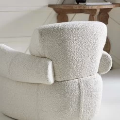 Fauteuil Balou Bouclettes Blanches -Meubles De Maison Magasin 767 1 Fauteuil Balou Bouclettes Blanches Signature Mobilier Deco Campagne Chic 6