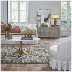 Fauteuil Jeanne Drapé Ecru Blanc D'Ivoire -Meubles De Maison Magasin 769 1 Fauteuil Jeanne Drape Ecru Blanc d Ivoire Deco Campagne Chic 5