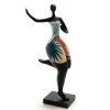 Statue Femme Palma Noire H40cm -Meubles De Maison Magasin 773 1 Statue Femme Palma Noire Amadeus Cades Deco Campagne Chic