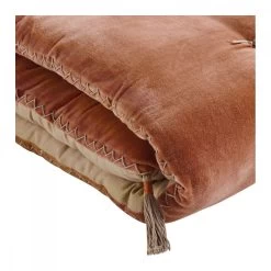 Futon Matteo Velours / Lin --- Blush 180x80 - Blanc D'Ivoire -Meubles De Maison Magasin 779 1 Futon Matteo Blush 180x80 Blanc d Ivoire Deco Campagne Chic 3