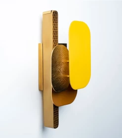 Applique Murale Nil Jaune/Camel -Meubles De Maison Magasin 785 1 Applique Murale Nil Jaune Camel Athezza hanjel Deco Campagne Chic 2