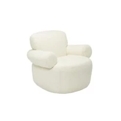 Fauteuil Balou Bouclettes Blanches -Meubles De Maison Magasin 790 1 Fauteuil Balou Bouclettes Blanches Signature Mobilier Deco Campagne Chic 2