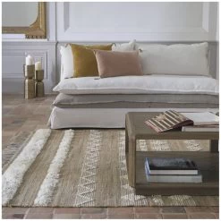 Tapis Bohème Tanger 240x170 Blanc D'Ivoire -Meubles De Maison Magasin 794 1 Tapis Boheme Tanger 240x170 Blanc d Ivoire Deco Campagne Chic 2