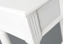 Chevet 2 Tiroirs Bois Blanc Agathe Amadeus -Meubles De Maison Magasin 799 1 Table de Chevet 2 Tiroirs Bois Blanc Agathe Amadeus Cades Deco Style Campagne 4