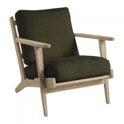 Fauteuil Jules Bouclettes Kaki Blanc D'Ivoire -Meubles De Maison Magasin 803 1 Fauteuil Jules Bouclettes Kaki Blanc d Ivoire Deco Campagne Chic 7