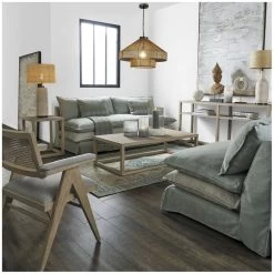 Suspension Akemi Jute Naturelle Blanc D'Ivoire 7 Suspension Akemi Jute Naturelle Blanc D'Ivoire -Meubles De Maison Magasin 805 1 Suspension Akemi Jute Naturelle Blanc d Ivoire Deco Campagne Chic 3