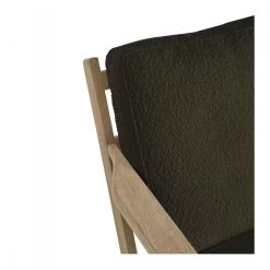 Fauteuil Jules Bouclettes Kaki Blanc D'Ivoire -Meubles De Maison Magasin 812 1 Fauteuil Jules Bouclettes Kaki Blanc d Ivoire Deco Campagne Chic 5