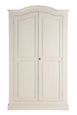 Armoire 2 Portes Pin Massif Basic -- 25 Patines Au Choix