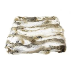 Plaid Fourrure Lapin Brun 130x180 -Meubles De Maison Magasin 846 1 Plaid Fourrure Lapin Brun 130x180 Mars More Deco Campagne Chic 4