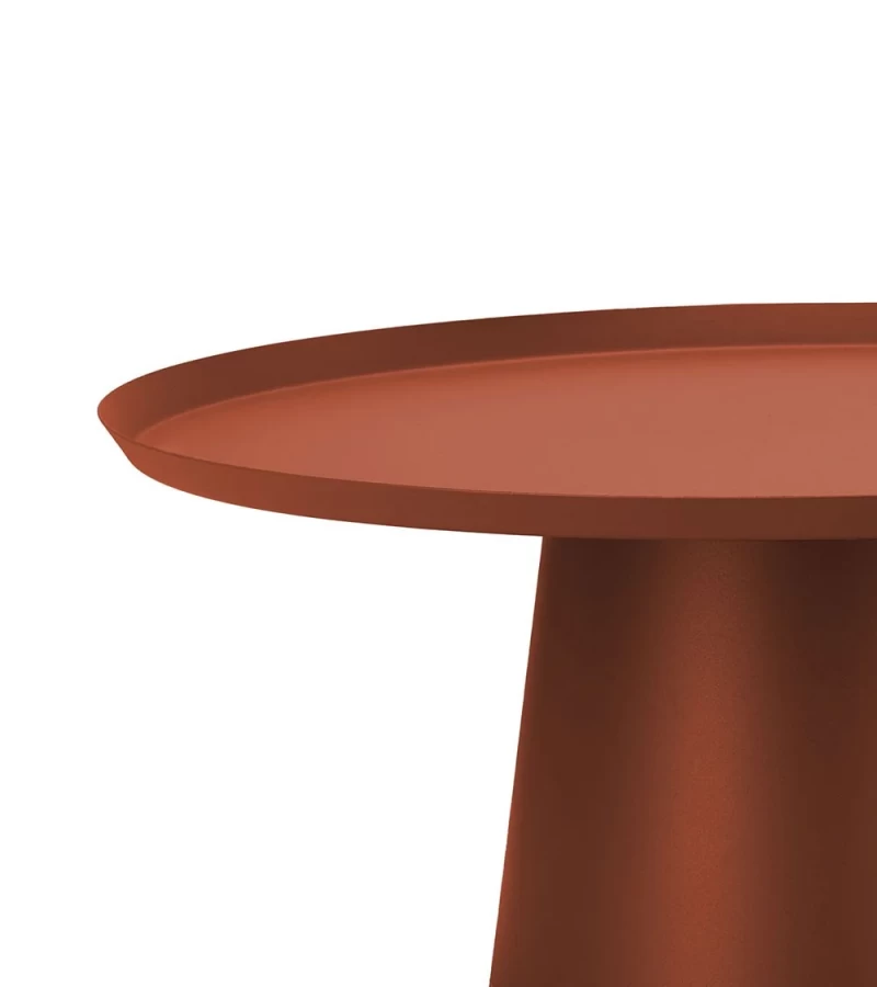Tables Basses Soma Terracotta Blanc S/2 4 Tables Basses Soma Terracotta Blanc S/2 – Image 2