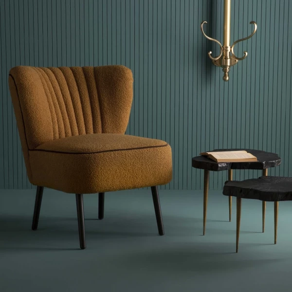 Fauteuil Gina Bouclettes Ambre 11 Fauteuil Gina Bouclettes Ambre – Image 9